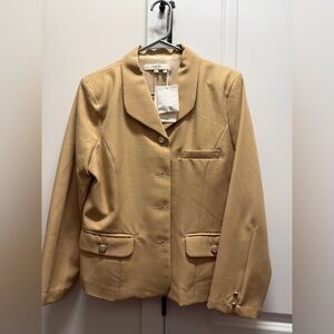 Vintage Women's Cream Blazer